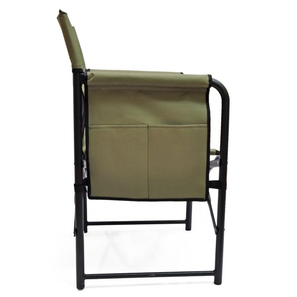 Крісло розкладне Ралф "Режисер" з полицею з дерева - Хакі