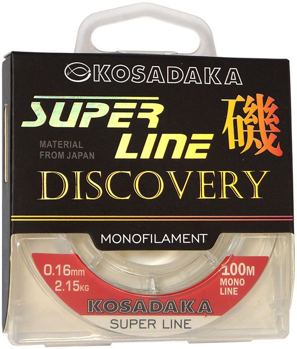 Жилка Kosadaka Discovery Super Line - Clear (Прозорий) - 100 м