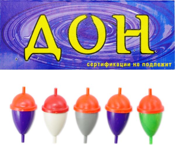 Поплавець для зимової риболовлі Дон "Жолудь" великий - Вага 1 г - Довжина - 25 мм - Ø15 мм - 1 шт.