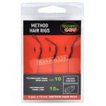 Готовий повідець Method Технокарп - Wide Gape Hook №10 - 15lb - 3 шт/уп