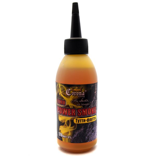 Атрактант Fluro Power Smoke - Corona Fishing - Тутті-Фрутті - 120 мл