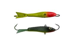 Балансир Сазан - 60 мм - 14 г - Б-08Ч - Оливково-чорний