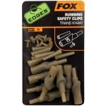 Безпечна кліпса ковзна Fox EDGES Running Safety Clips - Trans Khaki - 8 шт/уп
