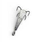 Блешня Піраміда FRY - 4 гачки - Срібло - 1 шт.