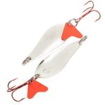 Блешня Spinnex Atom - 14 г - Що коливається - Глянець - Срібло Гладкий