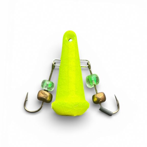 Блешня Яйця FRY Маленькі - Асорті Жовтий + Помаранчевий - 20 шт/уп