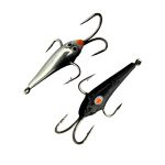 Блешня Парус Дельфін-Каракатиця-2 - 4 гачки - Вертикальна - 30 шт/уп - Срібло