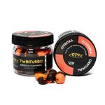 Бойли RPF Баланс TwinTurbo (Бойл+Поп-ап) Ø10 мм - Креветка+Полуниця - Двокольорові - Нейтральна плавучість - 30 г