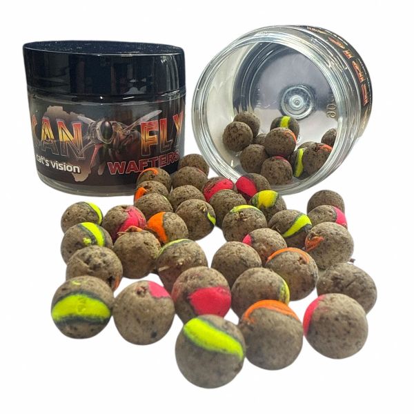 Бойлы вафтерсы Trinity Baits AFRICAN FLY CAT'S VISION mix - Ø12 мм - Нейтральной плавучести