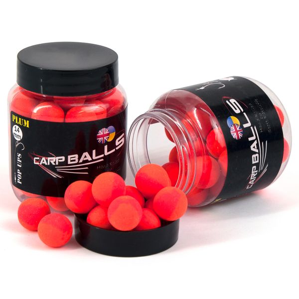 Бойли Carp Balls Anvi Pop Ups - Плаваючі - Ø14 мм - 30 г - Plum
