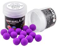 Бойли Carp Balls Pop Ups - Плаваючі - Ø10 мм - 15 шт/уп - Cranberry Squid (Журавлина та Кальмар)