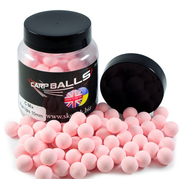 Бойли Carp Balls Pop Ups - C Mix - Ø10 мм - 30 г - Плаваючі