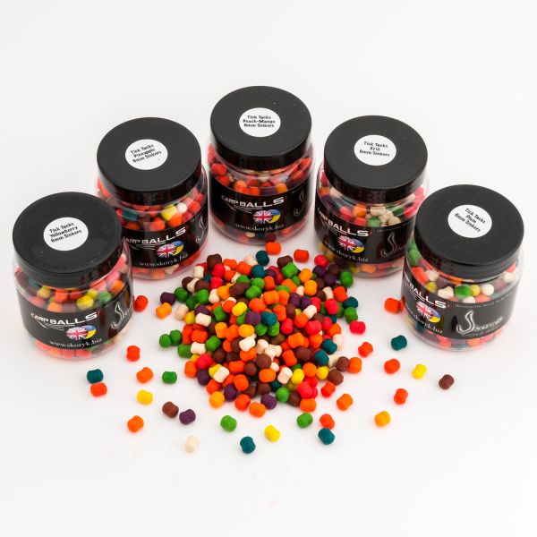 Бойли Carp Balls Tick Tack Sinkers - Тонучі - Ø6 мм - Krill (Криль)