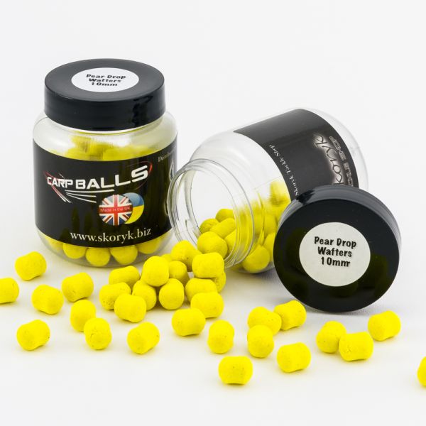 Бойли Carp Balls Wafters Anvi - Нейтральна плавучість - Ø10 мм - Acid Pear Drop (Соковита груша з кислинкою)