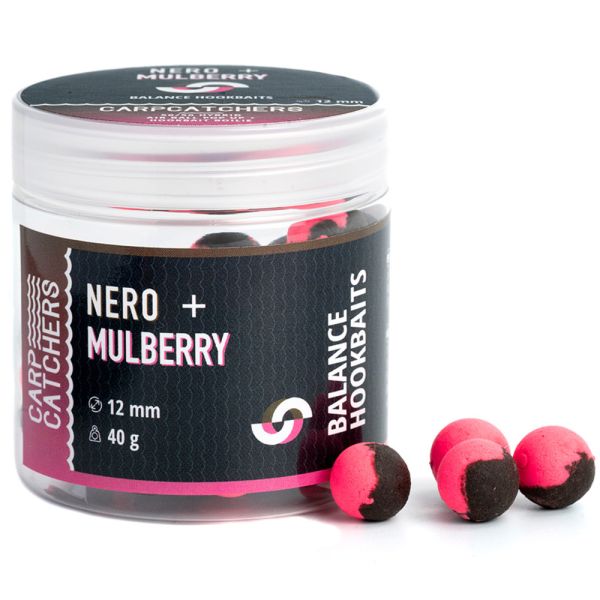 Бойли Carp Catchers Balance Hookbaits - Ø12 мм - NERO&Mulberry