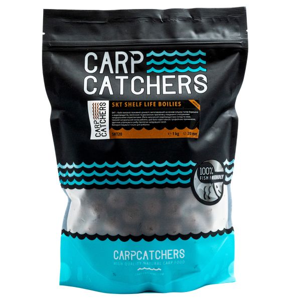 Бойли варені, що тонуть прикормочні Carp Catchers Impulse Shelf Life Boilies - SKT - 1 кг