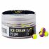 Бойли Carp Catchers Pop Ups - Ø8 мм - 75-77 шт/уп - Двоколірні - Fluoro Yellow&Purple - Ice Cream Plum