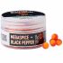 Бойли Carp Catchers Pop Ups - Ø8 мм - 75-77 шт/уп - Двоколірні - Fluoro Red&Orange - Megaspice and Black Pepper