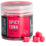 Бойли Carp Catchers - Spicy Tuna - Fluo Dumbell Wafters 12*9 мм - Fluoro Pink - Плаваючі - Однотонні