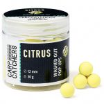 Бойли Carp Catchers Washed Out Pop Ups - Ø12 мм - 45-46 шт/уп - Вимитий жовтий - Citrus