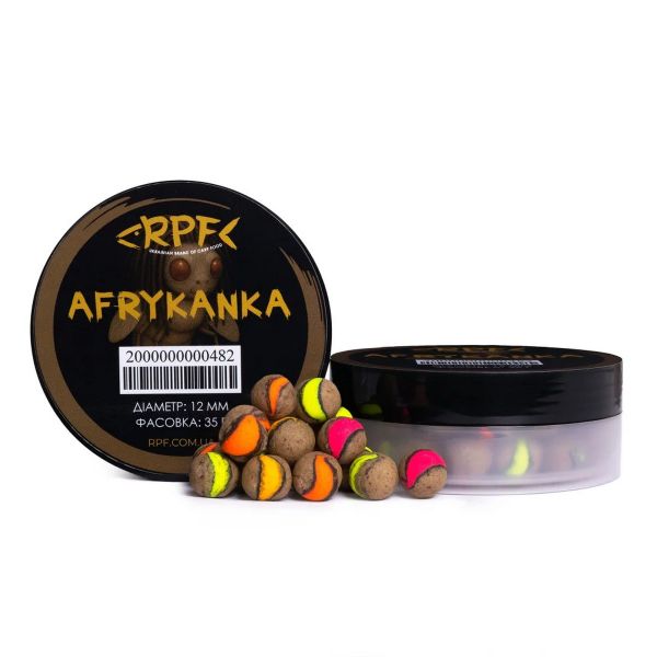 Бойли RPF Вафтерс Afrykanka - Мікс кольорів - Ø12 мм