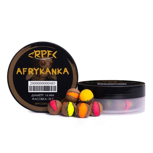 Бойли RPF Вафтерс Afrykanka - Мікс кольорів - Ø16 мм