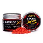 Бойли RPF Вафтерс IMPULSE XS - Криль+Часник - Ø4/6 мм - Однотонні