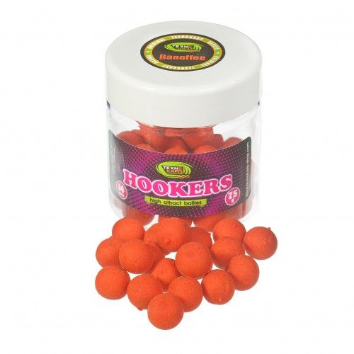 Бойли Технокарп Hookers - Ø14 мм - Насадочні - Тонучі - 75 г - Banoffee
