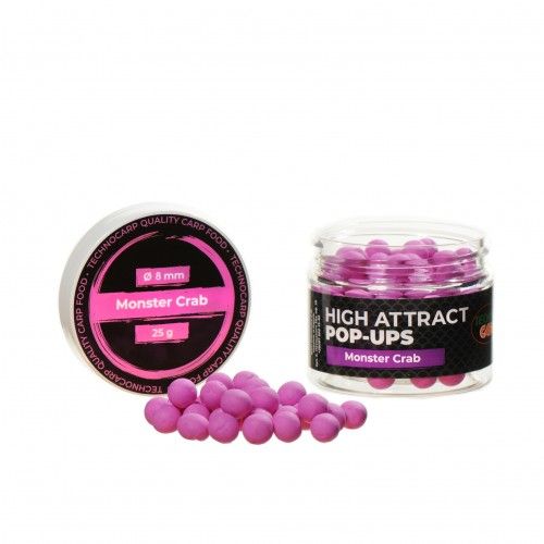 Бойли Технокарп Pop Up - Плаваючі - 25 г - Monster Crab