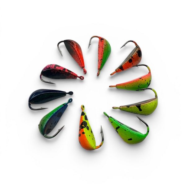 Бомбочка для лову окуня (Смілянка, фінка) – Довжина 28 мм – 1 шт.