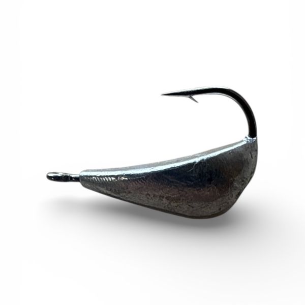 Бомбочка свинцева для лову окуня (Смілянка, фінка) – Довжина 28 мм – 1 шт.