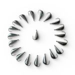 Бомбочка свинцева для лову окуня (Смілянка, фінка) – Довжина 28 мм – 1 шт.