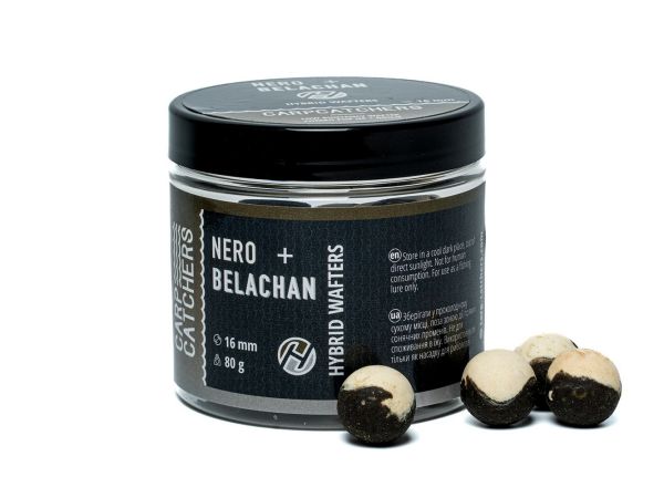 Бойли Carp Catchers Hybrid Wafters - NERO&Belachan - Ø16 мм