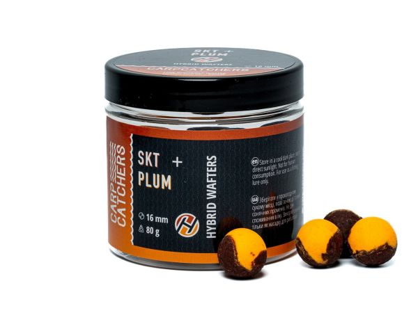 Бойли Carp Catchers Hybrid Wafters - SKT&Plum - Ø16 мм