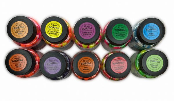 Бойлы Dolphin - Плавающие - Ø10 мм - 40 г - Тутти/Краб