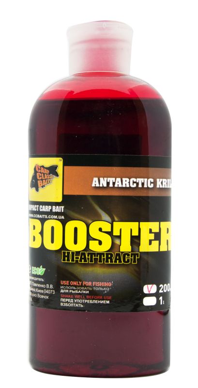 Бустер для підгодовування CCBaits High-Attract - 200 мл - Antarctic Krill (Антарктичний Криль)