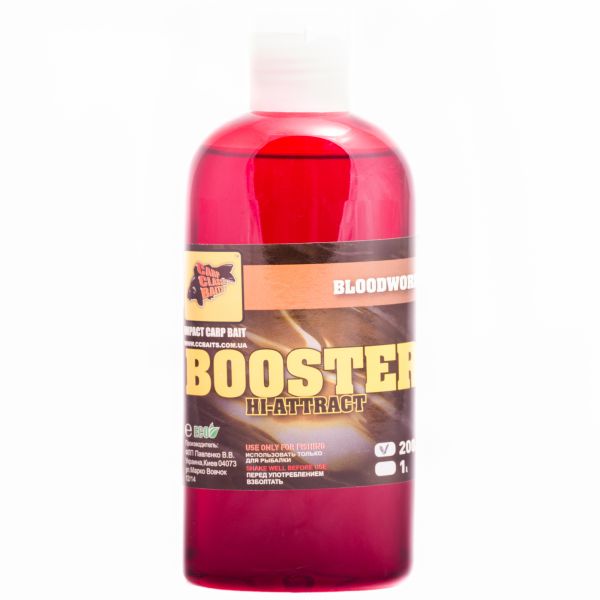 Бустер для підгодовування CCBaits High-Attract - 200 мл - Bloodworm (Мотиль)