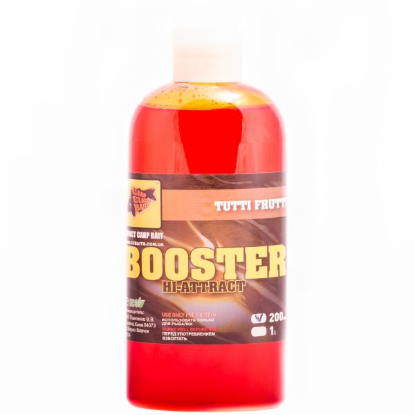 Бустер для підгодовування CCBaits High-Attract - 200 мл - Tutti Frutti (Тутті-Фрутті)