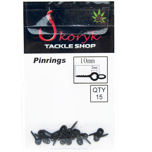 Швидкий монтаж для бойлів Skoryk Pinrings - Довжина 10 мм - 15 шт/уп - З кільцем