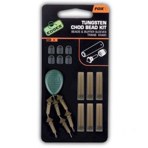 Набір Fox EDGES Tungsten Chod Bead Kit - Вольфрамовий набір для оснащення чод-риг