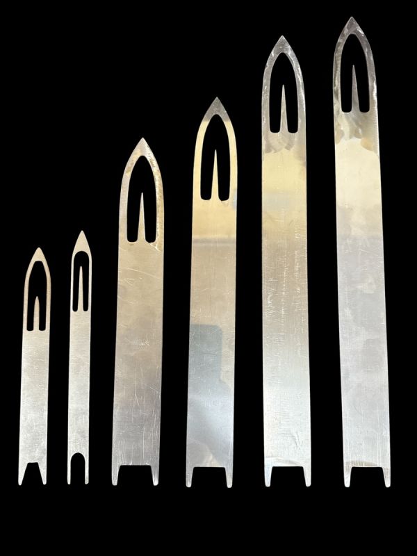 Челнок рибальський - Нержавіюча сталь - 1 шт.