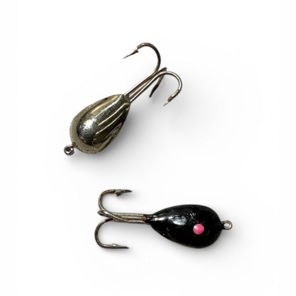 Мормишка Чортик АІР - Паяний - Срібло - 50 шт/уп