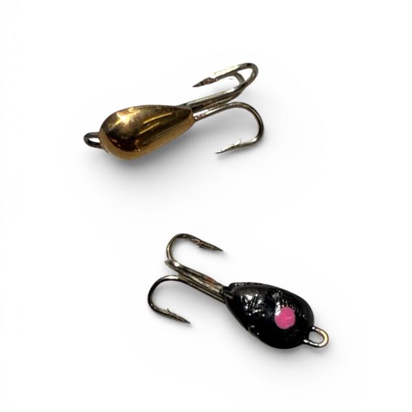 Мормишка Чортик АІР - Паяний - Золото - 10 шт/уп