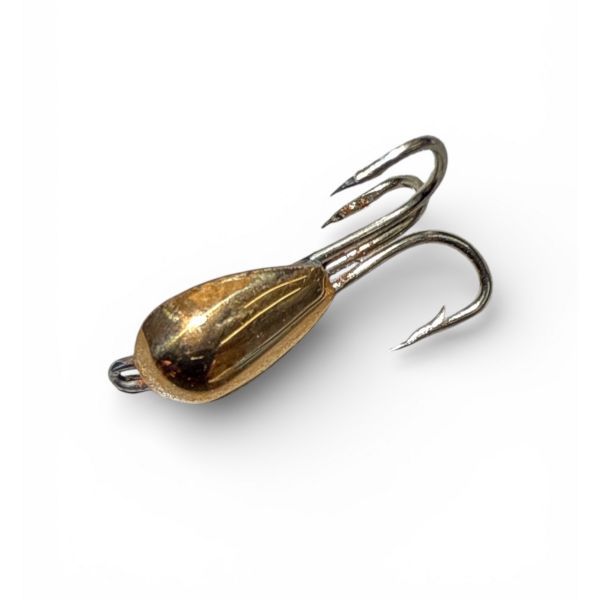 Мормишка Чортик АІР - Паяний - Золото - 50 шт/уп