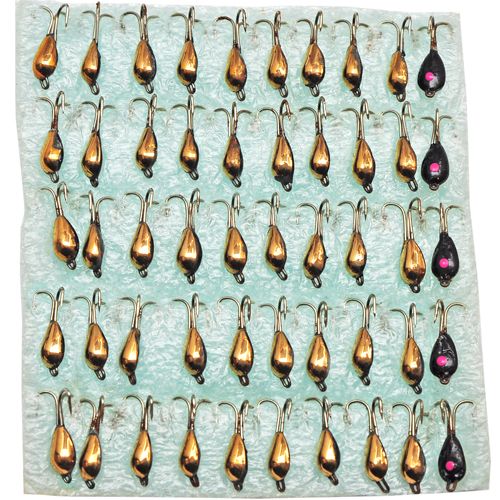 Мормишка АІР - Чортик Паяний - Жовтий - 50 шт./уп