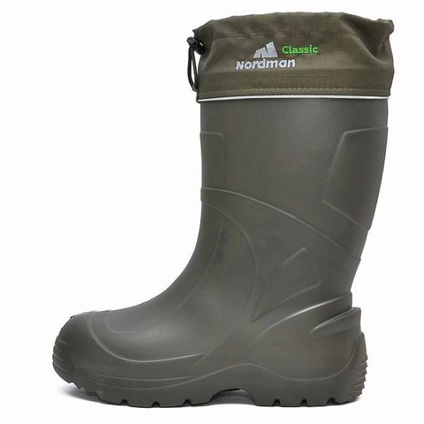 Чоботи Nordman Classic Pro до -40 ºС з флісовим вкладишем - Оливкові