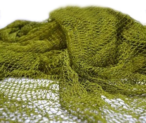 Дель капроновая рыболовная - Узловая - Кукла рыболовная - 144*3 (1 мм) - Ячейка 33 мм - Высота 250 ячеек