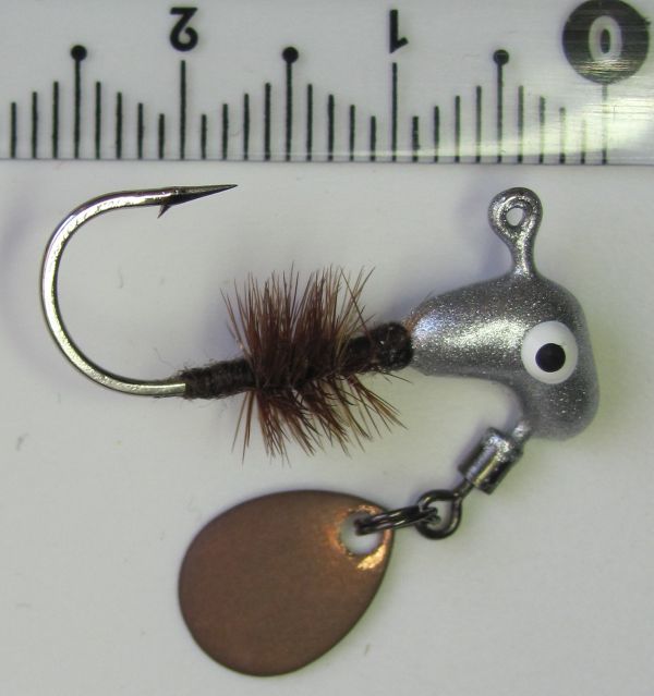 Джиг-головка Інстинкт "Кобилка з гривою" та пелюсткою №18 - 2 г - 26 мм