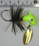 Джиг-головка Інстинкт "Кобилка з гривою" та пелюсткою №2 - 7,3 г - 40 мм