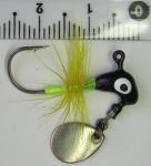 Джиг-головка Інстинкт "Кобилка з гривою" та пелюсткою №21 - 1,7 г - 26 мм